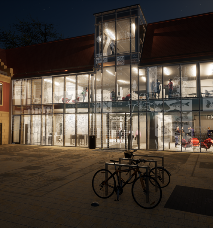 Bürgerbüro und Neue Stadtteilbücherei für Augsburg-Göggingen