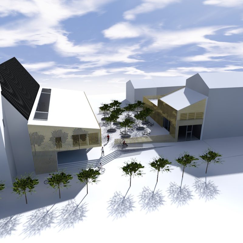 Neues Kirchengemeindezentrum, Augsburg Hochzoll