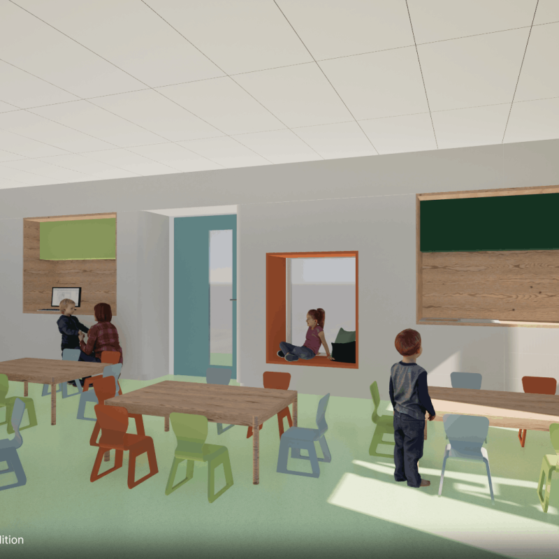 Sanierung einer Kindertagesstätte, Augsburg Hochzoll